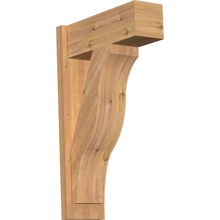 Ekena Millwork Funston Block Smooth Outlooker, Western Red Cedar, 7 1/2"W x 20"D x 32"H OUT08X20X32FST05SWR